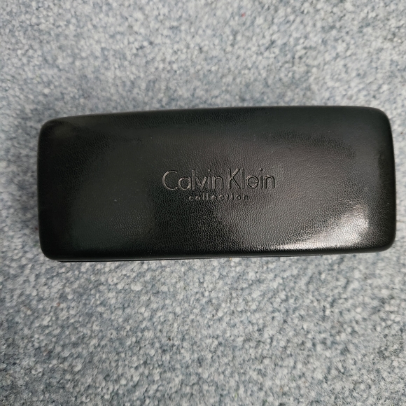 Calvin Klein Collection Black Sunglasses with Case - Picture 2 of 7